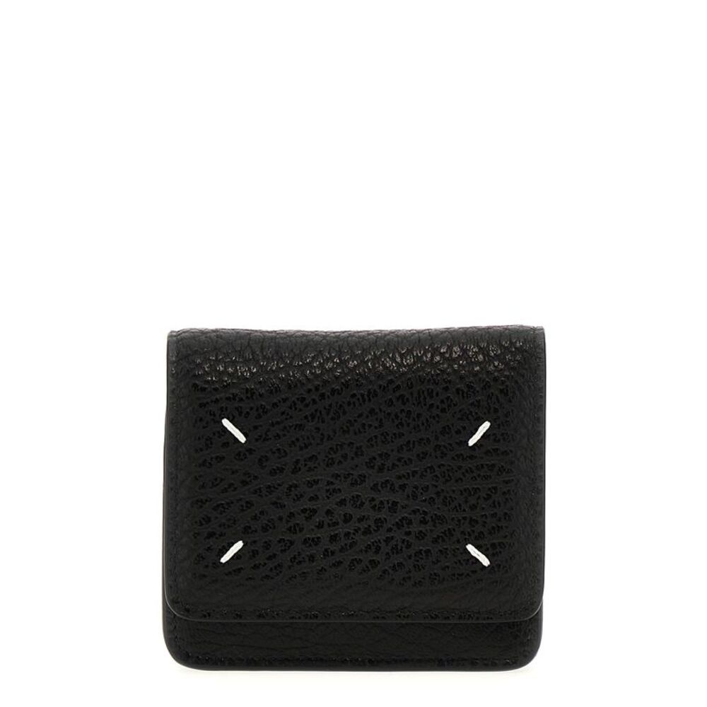 Maison Margiela Black Calfskin Women's Cardholder